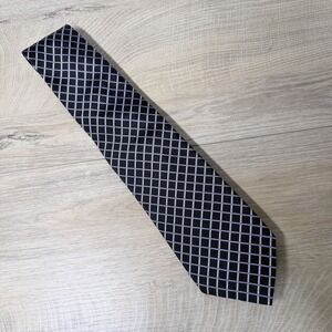 Lauren Ralph Lauren Purple Blue Grid Plaid Designer Neck Tie Mens Classic